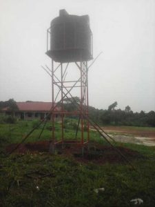 5000 liter water tank & nursery